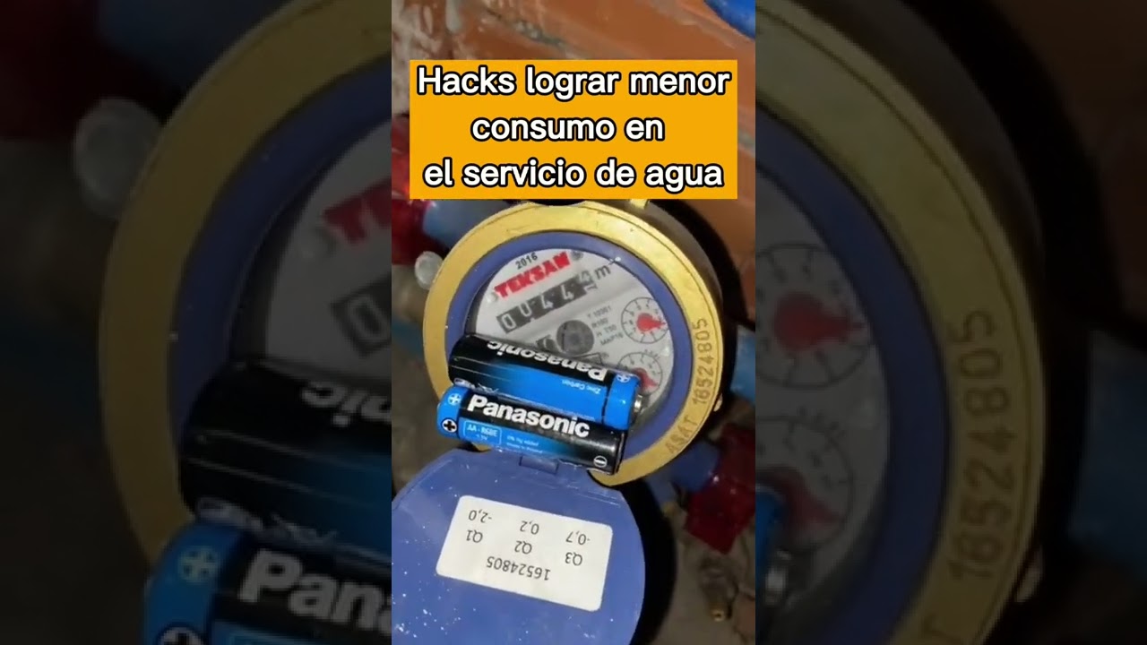 ¡Detén tu contador de agua con este truco! - Tratamos el Agua