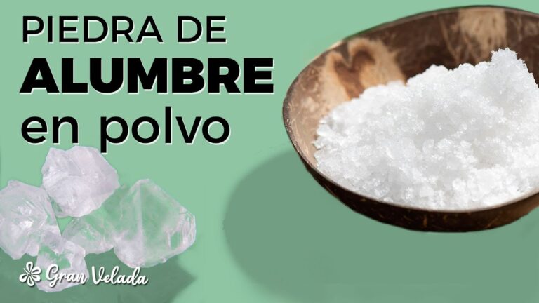 Propiedades Del Alumbre Para Purificar El Agua